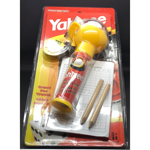 Yahtzee Shake And Score Motorized Electronic Handheld Tootsie Toy Hasbro New - Picture 2 of 3
